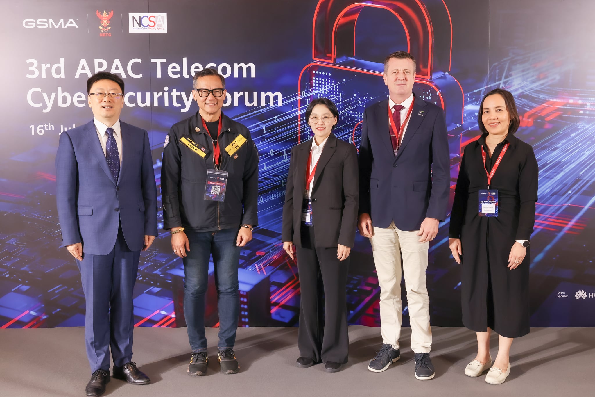 สำนักงาน กสทช. ร่วมเป็นเจ้าภาพจัดการประชุม GSMA APAC Telecom Cybersecurity Forum ครั้งที่ 3 พร้อมร่วมกล่าวปาฐกถาพิเศษด้านความมั่นคงปลอดภัยไซเบอร์ในยุค Agentic AI
