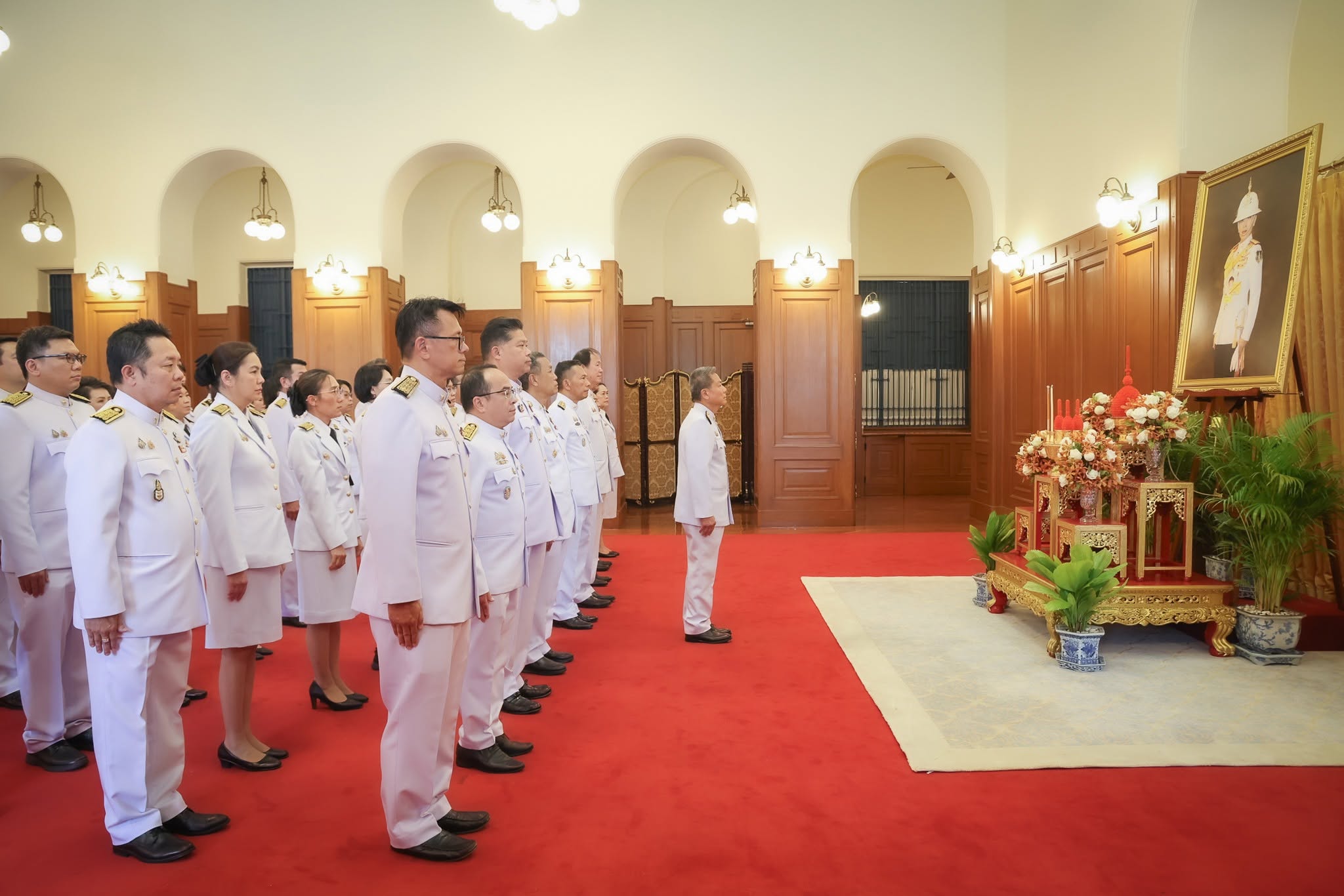 สำนักงาน กสทช.ถวายสักการะเบื้องหน้าพระรูปและลงนามถวายความอาลัยสมเด็จพระเจ้าลูกเธอ เจ้าฟ้าพัชรกิติยาภา นเรนทิราเทพยวดี กรมหลวงราชสาริณีสิริพัชร มหาวัชรราชธิดา