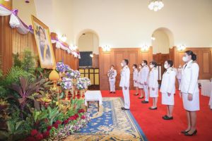 พิธีลงนามถวายพระพร สมเด็จพระนางเจ้าสุทิดา พัชรสุธาพิมลลักษณ พระบรมราชินี เนื่องในโอกาสวันเฉลิมพระชนมพรรษา
