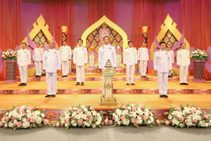 การบันทึกเทปโทรทัศน์ถวายพระพรชัยมงคล เนื่องในโอกาสมหามงคลเฉลิมพระชนมพรรษา สมเด็จพระนางเจ้าสุทิดา พัชรสุธาพิมลลักษณ พระบรมราชินี 