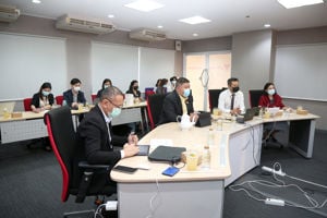 การประชุมจัดทำ (ร่าง) แผนการจัดให้มีบริการโทรคมนาคมโดยทั่วถึงและบริการเพื่อสังคม ฉบับที่ 3 (พ.ศ. 2565 - 2569) ร่วมกับ สำนักงานปลัดกระทรวงมหาดไทย