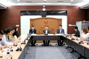 การประชุมเพื่อหารือเกี่ยวกับแนวทางการระงับเนื้อหาโฆษณาที่ผิดกฎหมาย อย. ผ่านเว็บไซต์