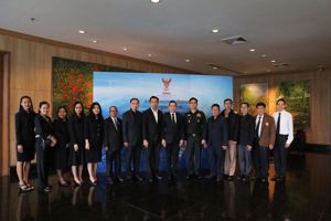 การจัดประชุมหน่วยงานจัดอบรมหลักสูตรผู้ประกาศในกิจการกระจายเสียงและกิจการโทรทัศน์ ที่ลงนามบันทึกข้อตกลงกับสำนักงาน กสทช.