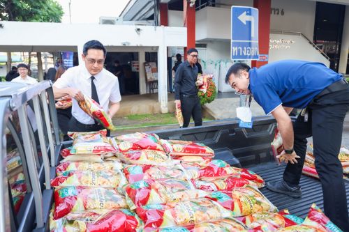 สำนักงาน กสทช. ร่วมบริจาคสิ่งของเพื่อช่วยเหลือพี่น้องในพื้นที่ประสบอุทกภัยทางภาคใต้